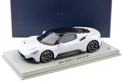 1:18 BBR Maserati MC20 Coupe 2020 Bianco Audace DEALER VERSION - Bild 1 von 4