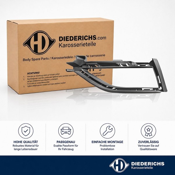 LÜFtungsgitter StossfÄNger Vorne Links Diederichs 2217049 FÜR VW-image