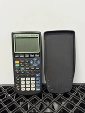 Texas Instruments TI-83 Plus Graphing Calculator With Cover School Work Finance