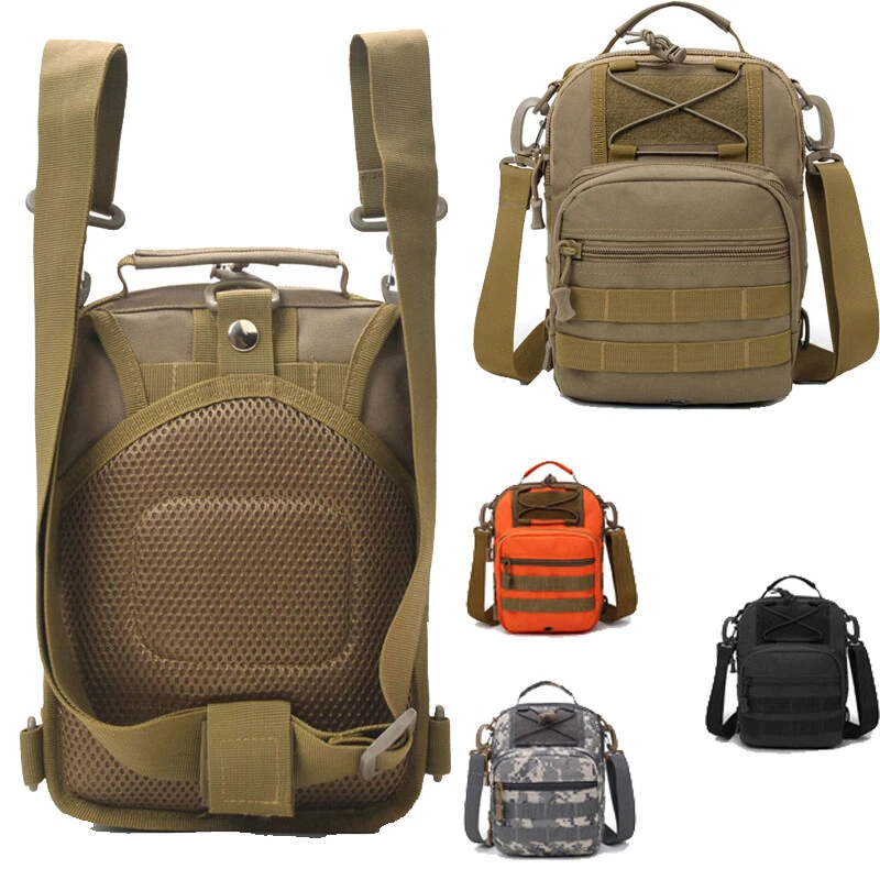 Tactical Military Shoulder Bags Messenger Pouches Handbag Storage Pack Outdoor