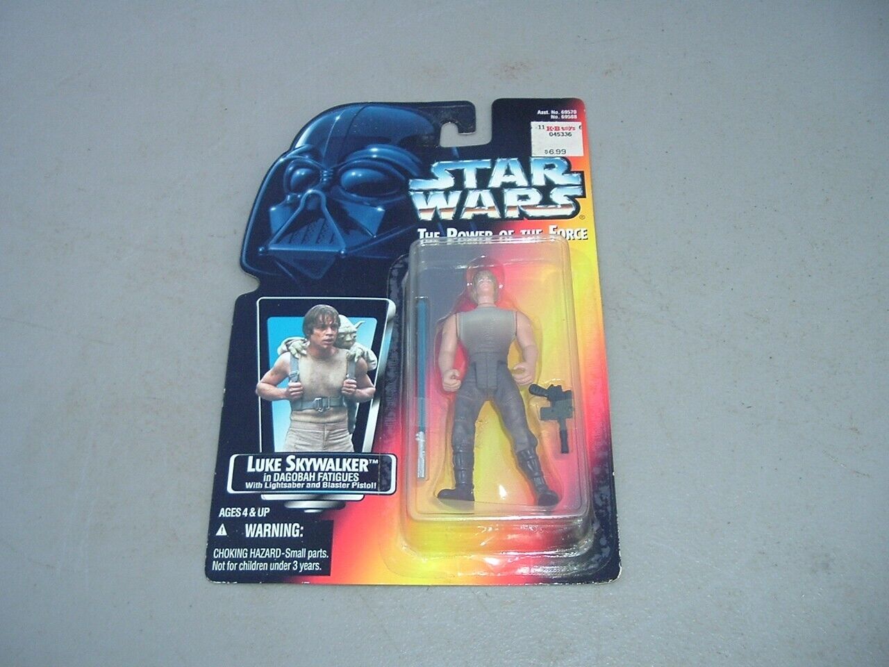 1995 Star Wars The Power of The Force Luke Skywalker Action Figure