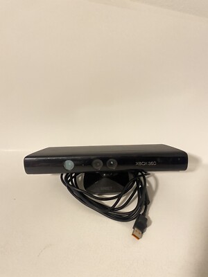 original Microsoft XBOX 360 Kinect Sensor Bar Model 1414 Black UNTESTED clean