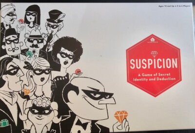 Suspicion: A Game Of Secret Identity And Deduction By Wonder Forge NIOB