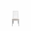 acme aromas side chair set of 2 in white oak and fabric