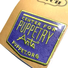 Limited Edition Center for Puppetry Arts Iron-On Patch | Rare Collectible