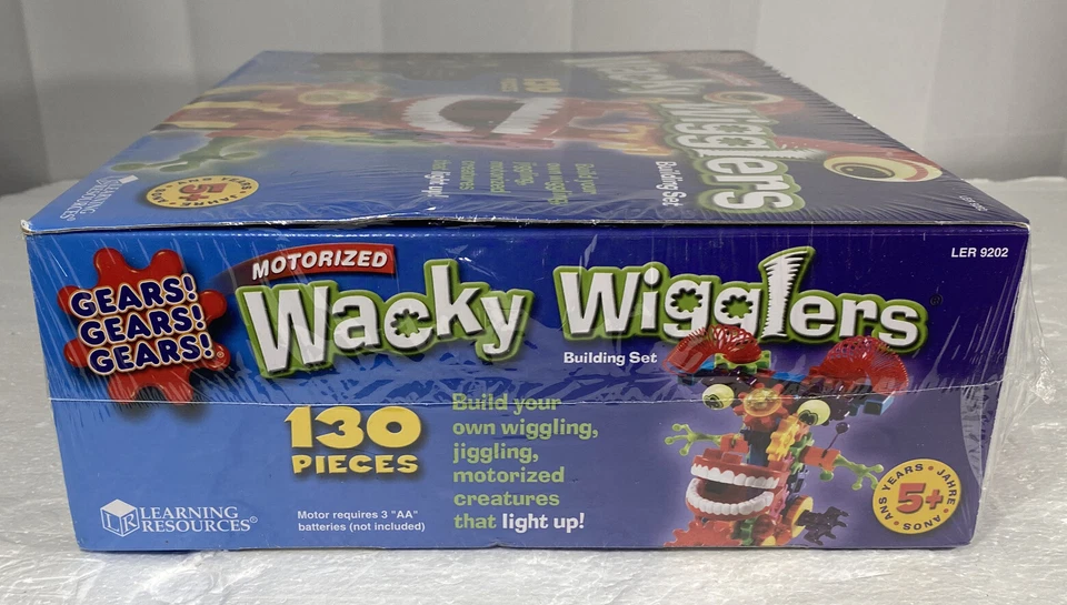 Gears! gears! gears! Wacky Wigglers   Shape  130 Pieces  ler9202 - Image 4 of 4