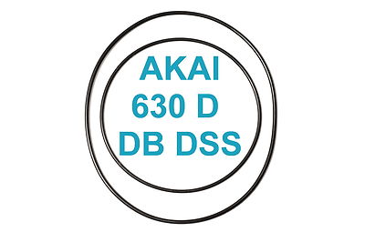 Jeu De Courroies Pour Magnétophone SABA TG 554 - Pièces Neuves D'origine