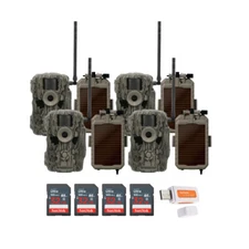 Stealth Cam 36MP Fusion Max Cellular Trail Camera 4 Pack Bundle