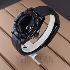40mm Stainless Steel Watch Case nh35 Strap Ceramic Bezel For Seiko Nh36 Eta 2824