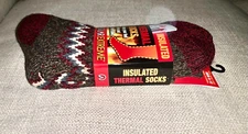 New! Men's "Polar Extreme" Insulated Thermal SOCKS  sz 6-12 shoe NWT