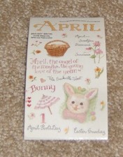 Colorbok Sticker Sheet Susan Branch......Month of April