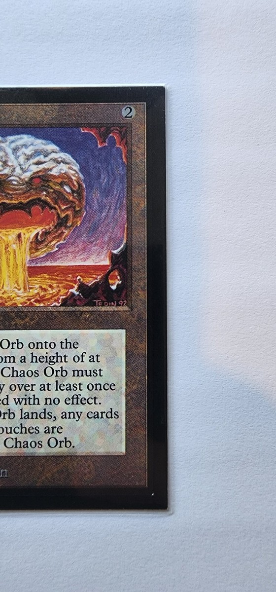 MTG | Chaos Orb | Intl. Collectors' Edition (Reserved List MTG | Chaos Orb | Intl. Collectors' Edition (Reserved List