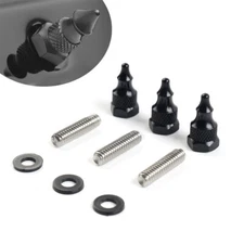 Windscreen Windshield Bolt Screws For Harley Electra Street Glide 1996-13 Black