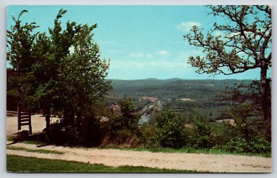 Postcard Inspiration Point Scenic Ozark's, Near Gateway and Eureka Springs AR J1