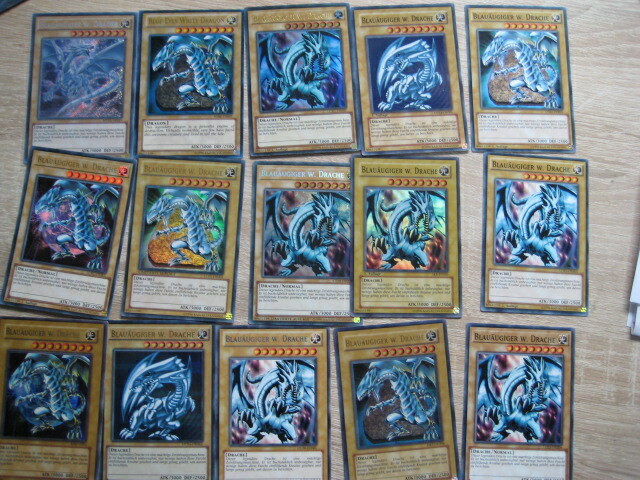 Blauäugiger w. Drache Auswahl SDK LOB BNZ LC01 CT13 LCKC Mil1