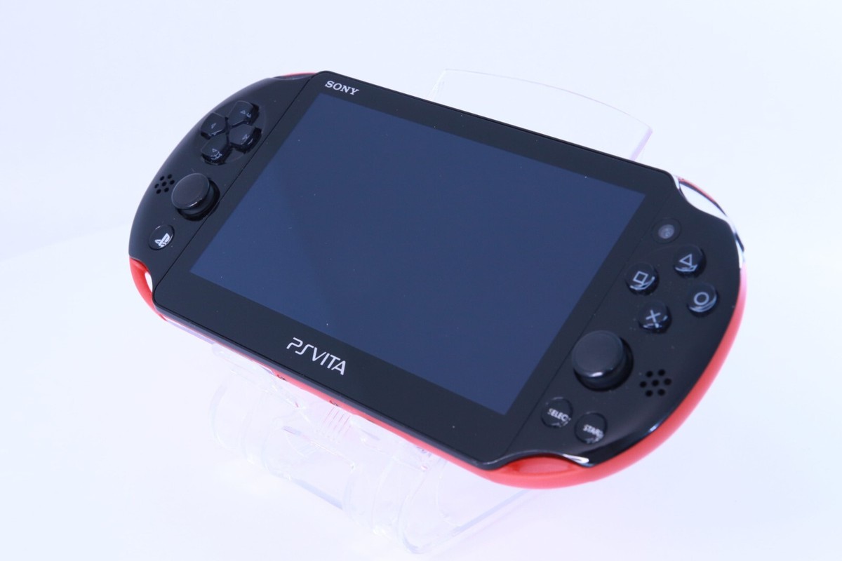JP Game SONY PS Vita PCH-2000 Red Black Console Only W/Box Select