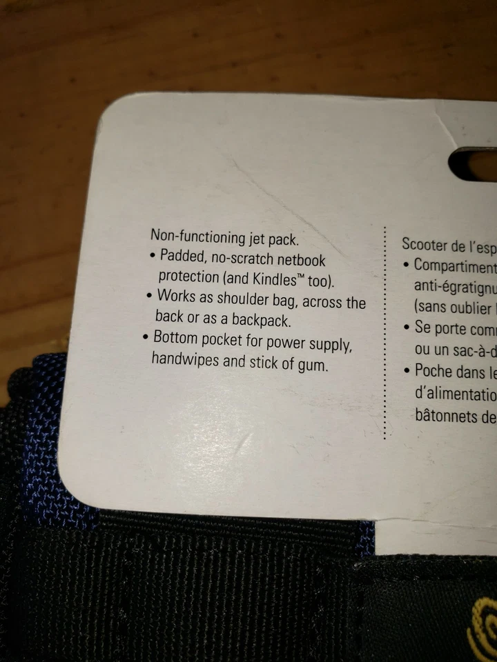 NEW Timbuk2 Small Fry 10" Netbook BLUE CASE iPad 1/2/3/4/5 Backpack Gal Tab (K2) - Image 4 of 4