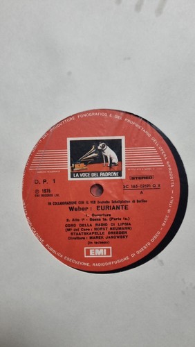 Weber: Euryanthe (Euriante) / Janowski, Norman, Gedda - 4 LP Box Set - Picture 4 of 4