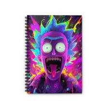 Rick  Mortey Notebook - Ruled Line