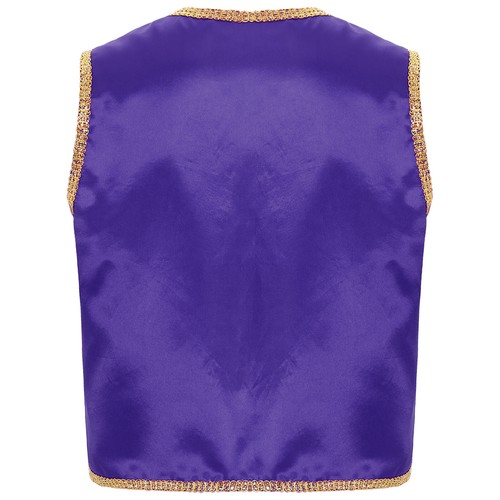 Conjunto de 2 piezas chaleco chaleco chaleco de Halloween para hombre festival de carnaval príncipe árabe - Imagen 6 de 109