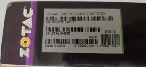Zotac GEFORCE FX5200 256MB DDR - Picture 8 of 13