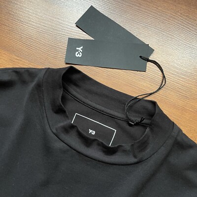 ADIDAS Y-3 MOCK NECK TEE IV8228 SIZE “M” | eBay
