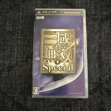 PSP PlayStation Portable Shin Sangoku Musou 6 Special Japanese Tested Genuine