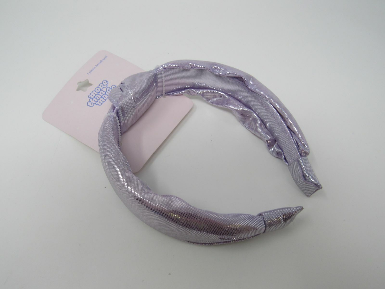 More Than Magic Headband Pale Purple Fabric Female One Size
