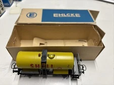 EHLCKE SHELL Gasoline Tank Transporter HO W/box Rare Collectible