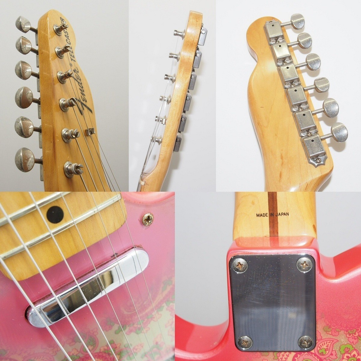 Fender Japan TL69-85PRD Telecaster Pink Paisley A Serial