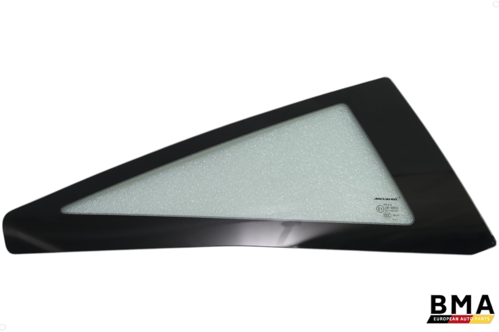 McLaren 720S Coupe Rear Right Side Quarter Window Glass 2018 - 2023 OEM