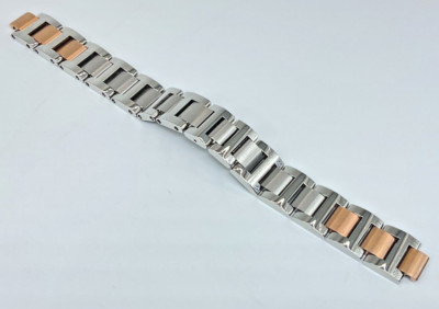 TOP QUALITY 16MM WATCH BAND BRACELET FOR 33MM CARTIER BALLON BLEU ROSEGOLD
