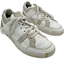 on running the roger clubhouse men's size 9.5 white/beige