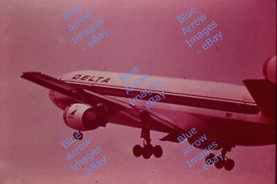 35mm Slide Aviation Delta Airlines Jet AT&T Bell System #2552