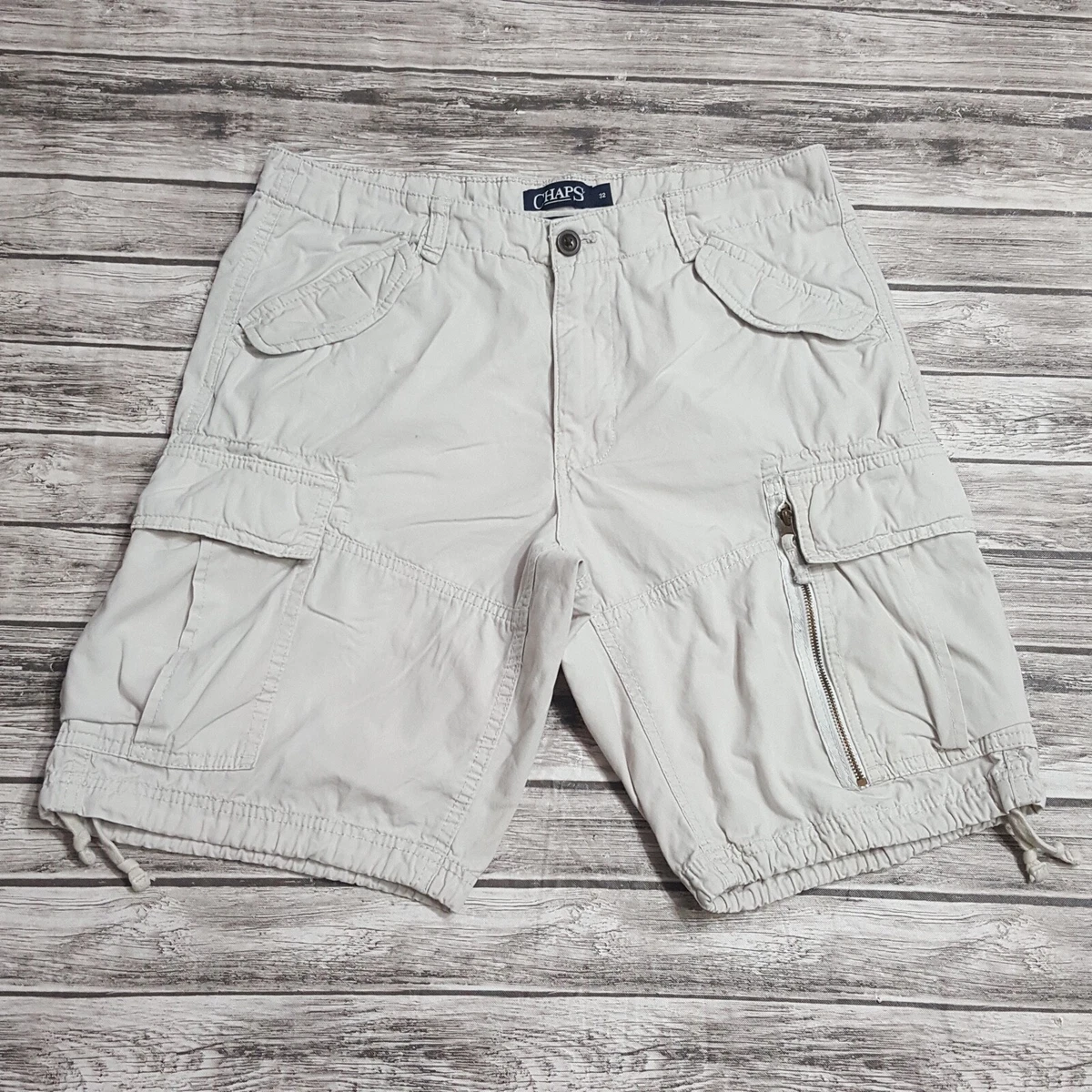 Mens chaps sales cargo shorts