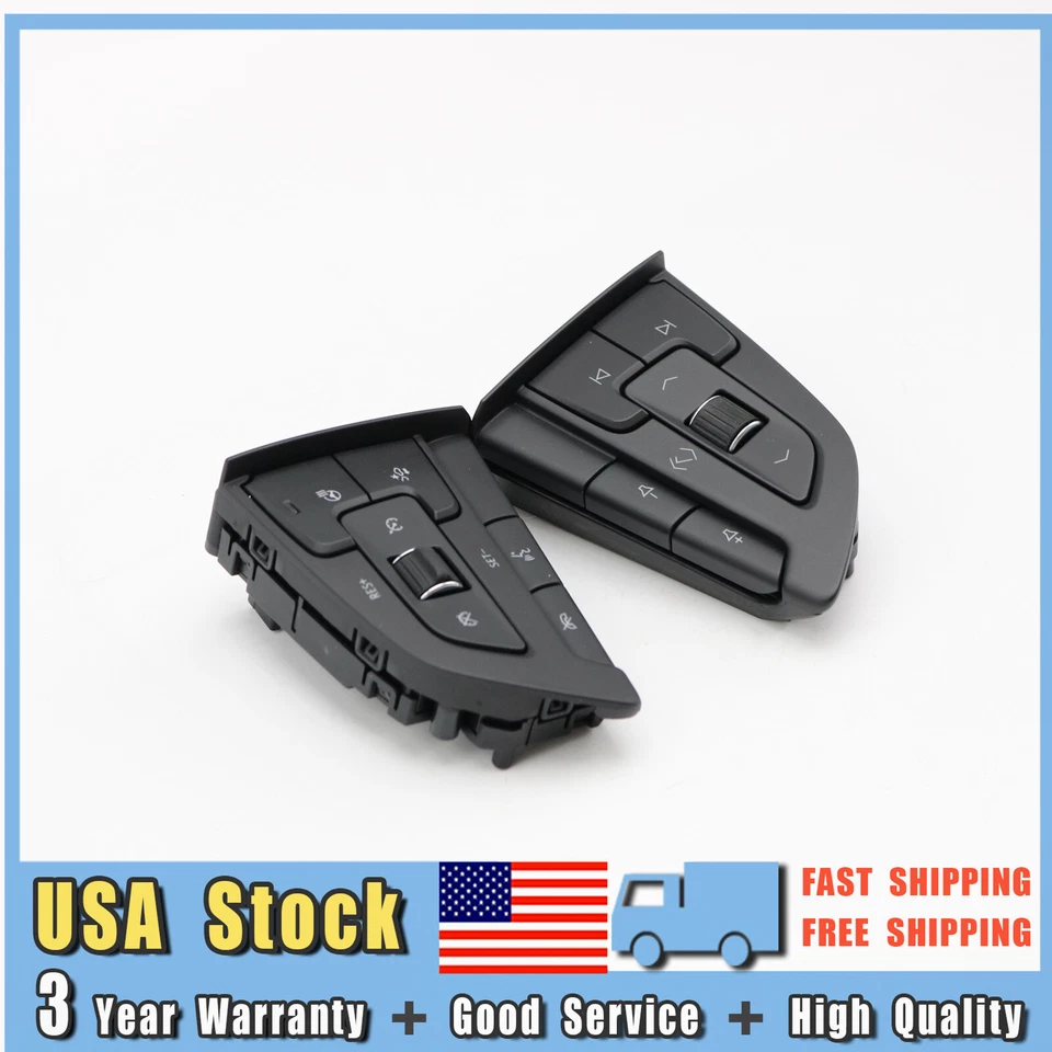 Fits Cadillac XT4  86522937 1 Pair steering wheel switch heating function USA Foto 3 de 4