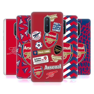 OFFICIAL ARSENAL FC LOGOS SOFT GEL CASE FOR GOOGLE ONEPLUS PHONES