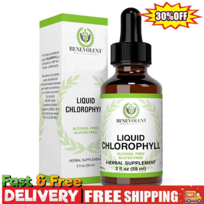 Benevolent Nourishment Liquid Chlorophyll Herbal Supplement 59ml