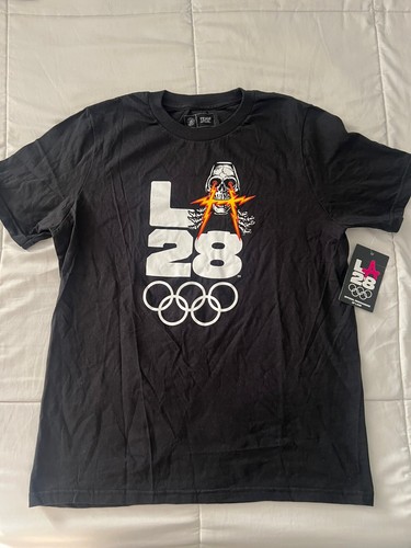 Women’s Black LA 2028 Summer Olympics Athlete Spirit T-Shirt - Small - Picture 1 of 5