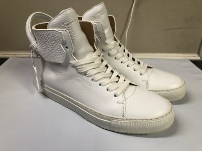 Men's Buscemi 125MM White Sz EU 41 Fashion Shoes