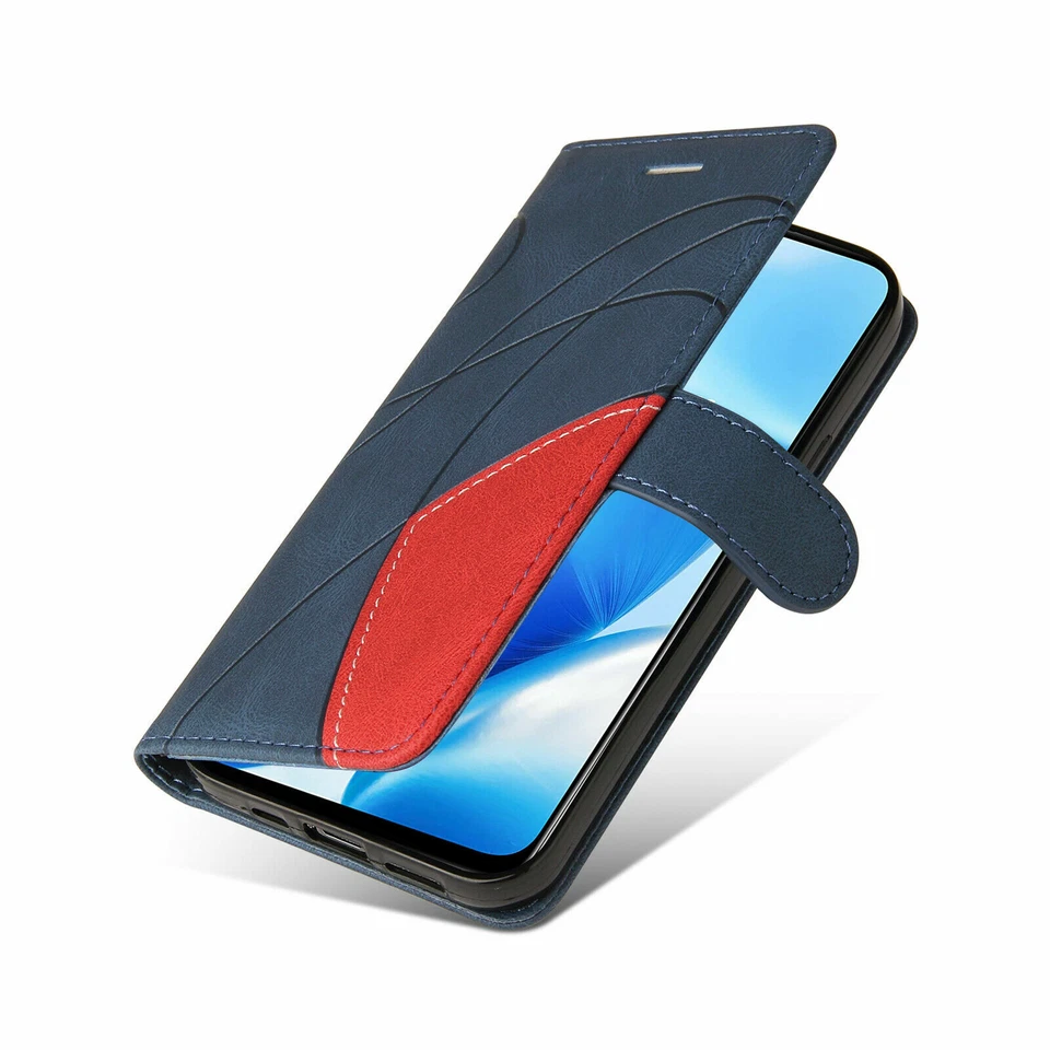 Leather Wallet Phone Case For Motorola G60 G9 E7 Plus OnePlus Nord N10 N200 - Image 3 of 4