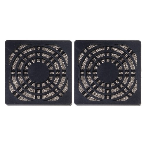 Computer Dust filter Computer Fan Filters Grille PVC Black Dustproof Case Cover