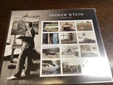 Scott #5212 Andrew Wyeth Sheet of 12 Forever Stamps MNH-2017-US W/mount