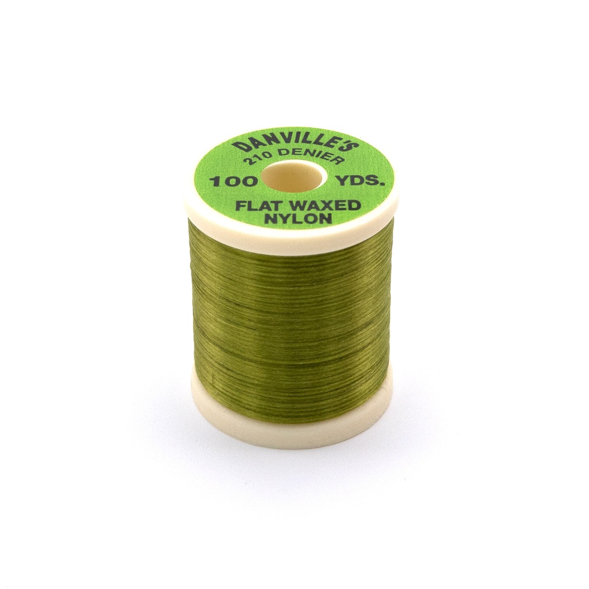 Danville 210 Denier Flat Waxed Thread - 100 Yard Spool For Fly Tying & Fishing