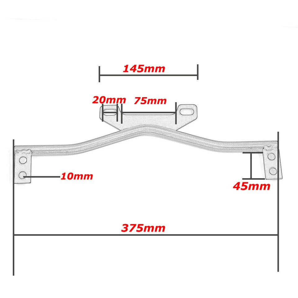 Passing Turn Signal Driving Fog Lamp Spot Light w/ Bar Kit For Honda Shadow USA Foto 3 de 4