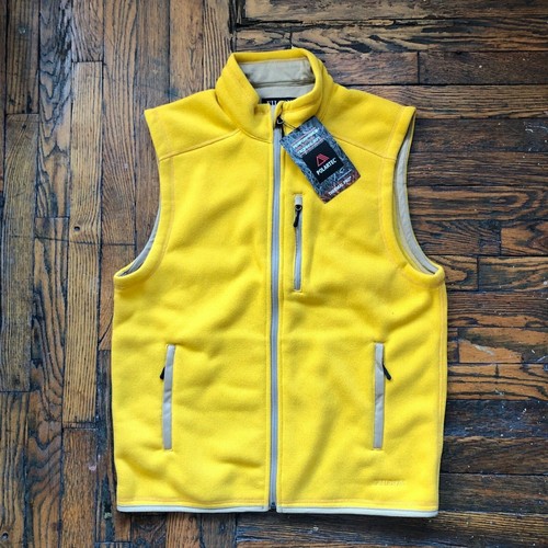 Filson Ridgeway Fleece Vest Pilsner NwT 