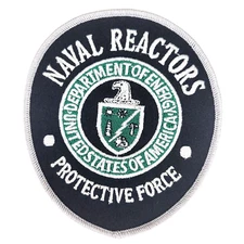 US Department of Energy Naval Reactors Protective Force Patch