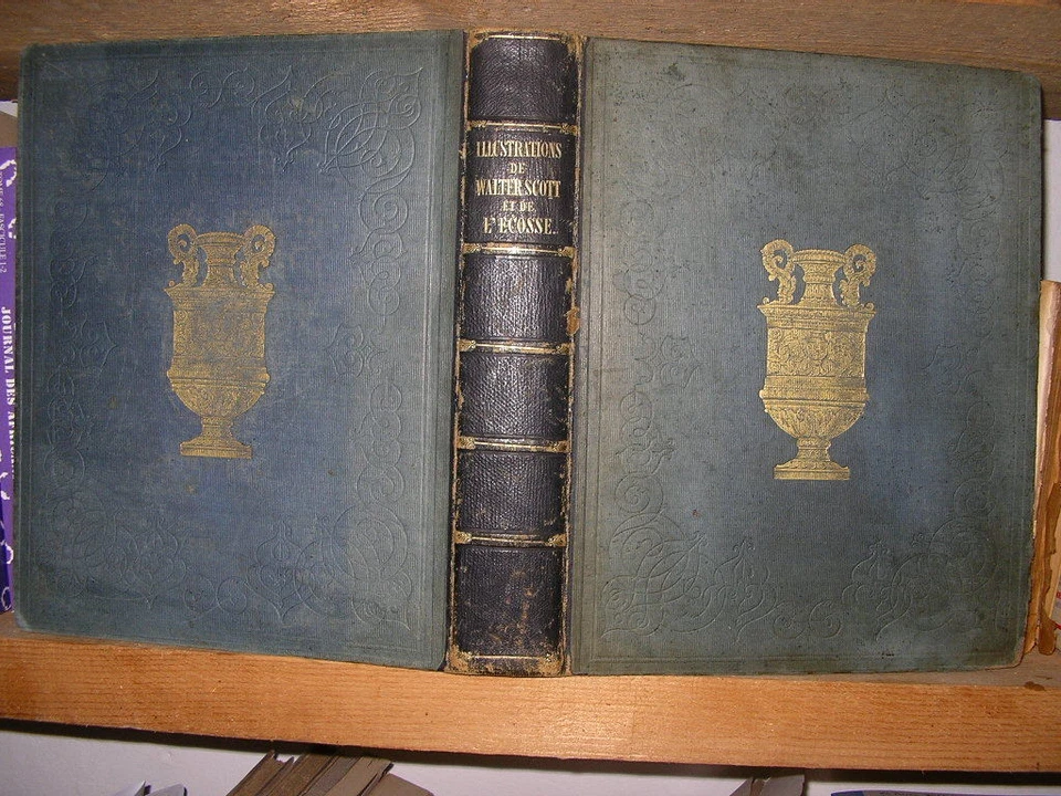 Neue Illustrationen Von Walter Scott 108 Gravuren 1840 Turner Cruikshank - Bild 1 von 4