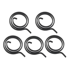 5 Pcs Black Lock Handle Return Spring Door LockHandle Replacement Spring Suit