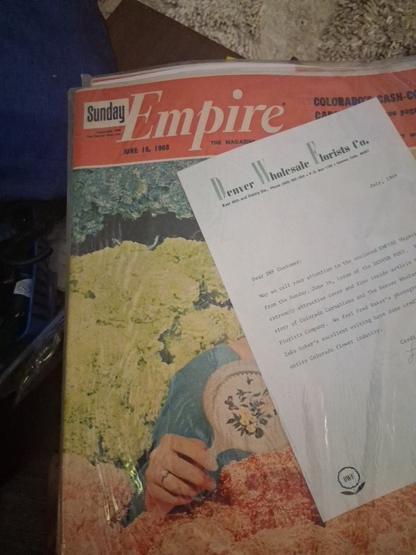 New Vintage 1968 Sunday Empire News Paper Magazine Denver Post Rocky Mountains 